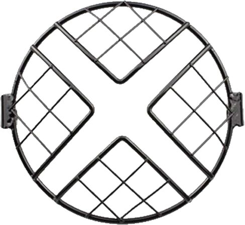 العالمي 5.75 بوصة دراجة نارية العلوي شواء الحرس استبدال غطاء خفيف معدني مستدير X على شكل صافي ملحق واقية in Kuwait