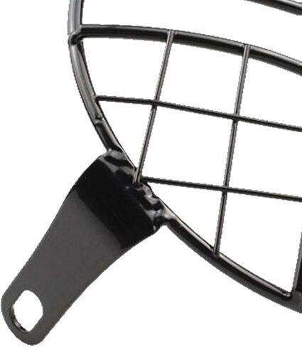 العالمي 5.75 بوصة دراجة نارية العلوي شواء الحرس استبدال غطاء خفيف معدني مستدير X على شكل صافي ملحق واقية in Kuwait