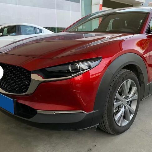 Beautost for Mazda CX-30 CX30 2020 2021 2022 2023 2024 2025 2026 Front Fog Light Lamp Cover Bezel Trims Chrome in Saudi Arabia