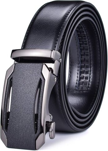 Men's Belt Ratchet Belt Of Genuine Leather For Men's Dress,Size Customized in Saudi Arabia