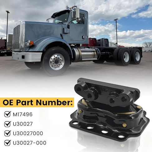 M17496 حامل المحرك الخلفي صالح ل كينورث T680 T880 W990 مع بيتربيلت 367 386 388 389 567 579 587 2013-2021 U30027 U30027000 U30027-000 in Kuwait