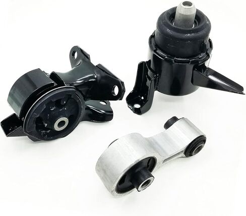 PartsFlow Engine Motor Mount Set for Mazda 6 L4 2.3L Petrol Automatic Transmission Sedan FWD 2003 2004 2005 2006 2007 2008 A6497 A6494 A3907 in Saudi Arabia