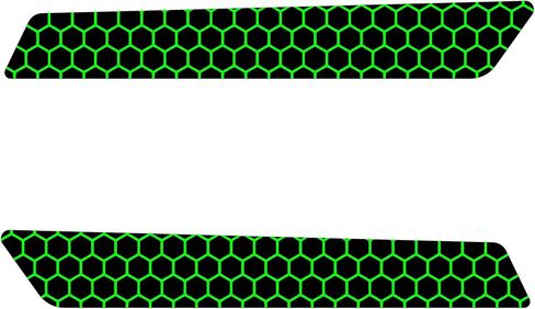 Kustom Cycle Parts Hexagon/Honeycomb Pattern 2014-2025+ Saddlebag Inserts! Sold in pairs. Fits 2014 and Newer Harley Davidson Touring Models. Street Glides Road Glides Road King (Yellow Hexagon) in Saudi Arabia