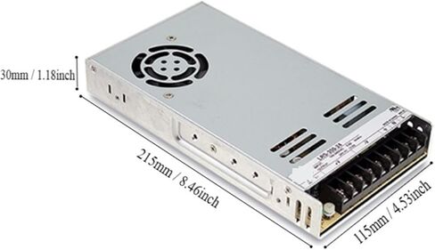 1 قطعة LRS-350-48 350.4 واط تحويل مصدر طاقة واحد LRS-350 48 فولت/7.3A in Saudi Arabia