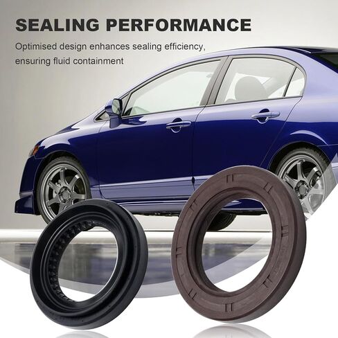 91205-PL3-A01 2Pcs Manual Transmission Drive Axle Oil Seal, Replacement for Honda Civic GSR 1996-2000, Replacement for Honda Civic SI 1996-2000, Replaces 91205-PC9-711 in Saudi Arabia