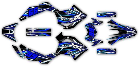 Graphics Kit for Honda XR150L XR 125L (2023+) PRIME Series Red 21 Mil - Dirt bike Custom Racing Graphics Decals Stickers Kit, no-plastics in Saudi Arabia