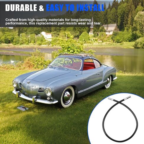 أنبوب كابل الخانق لسيارة Beetle & Ghia 68-71، متوافق مع غلاف حماية كابل تسريع تبريد الهواء من فولكس فاجن (OEM 113721551) in Kuwait