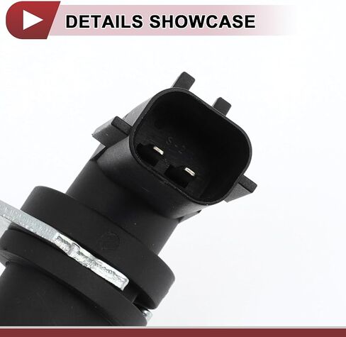 1 قطعة مستشعر موضع العمود المرفقي لديترويت ديزل S60 12.7L EGR 14L محرك كرنك CKP الاستشعار رقم 23527339 بلاستيك معدني أسود in Saudi Arabia