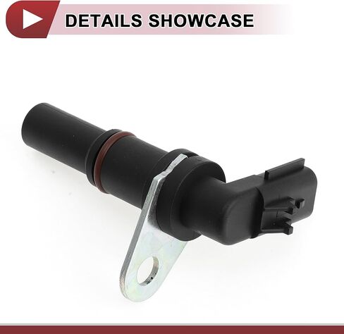 1 قطعة مستشعر موضع العمود المرفقي لديترويت ديزل S60 12.7L EGR 14L محرك كرنك CKP الاستشعار رقم 23527339 بلاستيك معدني أسود in Saudi Arabia