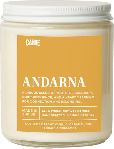 CANDECraftCo Bookish Gifts for Women – Scented Candle for Readers – Cozy Book-Themed Literary Gifts for Friends on Birthday - Xaden in Kuwait