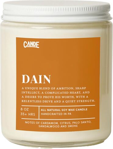 CANDECraftCo Bookish Gifts for Women – Scented Candle for Readers – Cozy Book-Themed Literary Gifts for Friends on Birthday - Xaden in Saudi Arabia