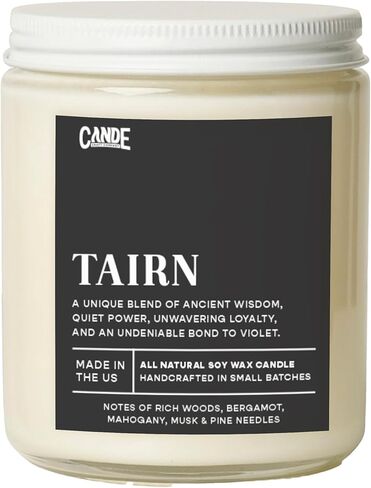CANDECraftCo Bookish Gifts for Women – Scented Candle for Readers – Cozy Book-Themed Literary Gifts for Friends on Birthday - Xaden in Saudi Arabia