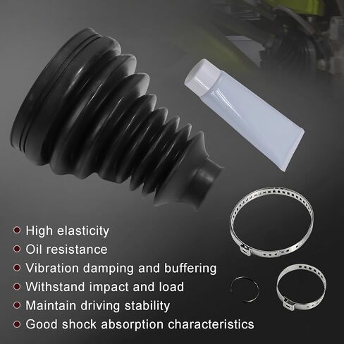 CV Front/Rear Axle Replacement Kit Compatible with CAN-AM HONDA KAWASAKI POLARIS Rhino 2.0 Axles Inner CV and Outer CV Kit Replace BK00-001 in Kuwait