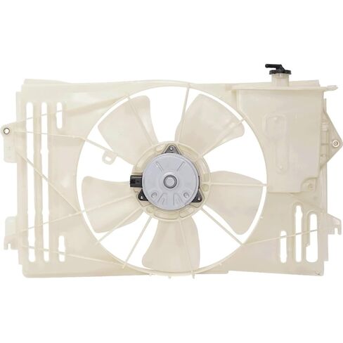Replacement Radiator Cooling Fan Assembly fits Pontiac Vibe 2003-2004 1.8L L4 (Automatic Transmission) in Saudi Arabia