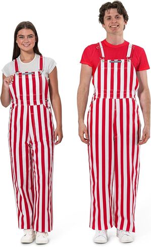 مرايل اللعبة باللونين الأحمر والأبيض للكبار، ملابس مخططة للرجال والنساء، ملابس قطنية قابلة للتعديل للمناسبات الرياضية والخياطة in Kuwait