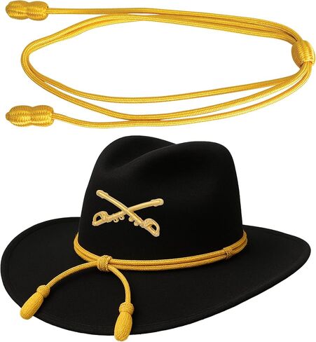 Army Cavalry Adjustable Hat Cord for Campaign Hat (Hat not Included) in Saudi Arabia