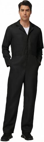Coveralls for Men Work – Halloween Cosplay Costumes Long Sleeve Jumpsuit Mechanic Workwear in Saudi Arabia