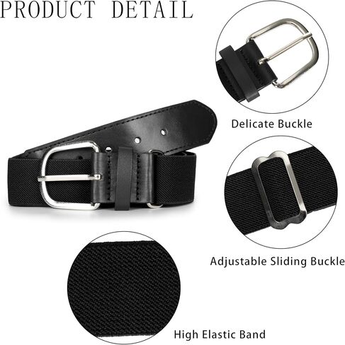 حزام البيسبول INOGIH حزام البيسبول القابل للتعديل - حزام البيسبول المرن لمقاسات الشباب والكبار in Saudi Arabia