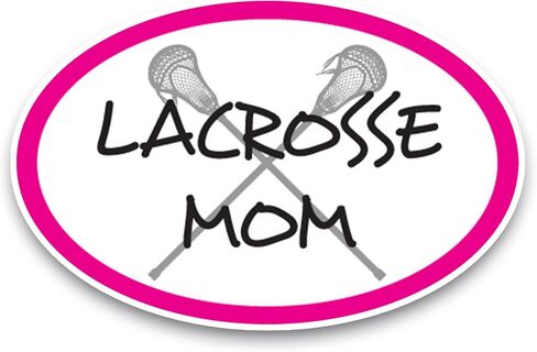 Magnet Me Up Soccer Mom Sports Pink Oval Magnet Decal, 4x6 Inches, Heavy Duty Automotive Magnet for car Truck SUV in Saudi Arabia