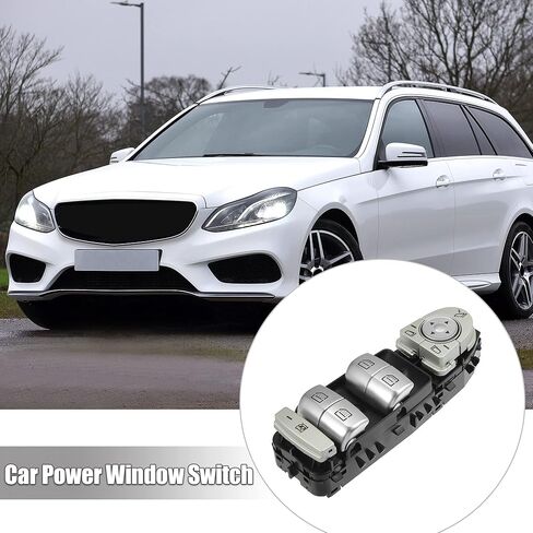 X AUTOHAUX A2229052004 Car Master Power Window Switch Front Driver Side for Mercedes-Benz W222 V222 X222 S300 S350 S400 S500 S600 S63 for AMG 2013-2017 Black in Saudi Arabia