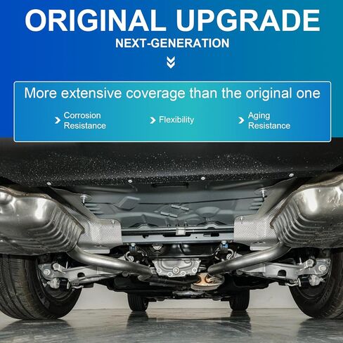 Front Engine Guard Mud Flaps w/Screw Hardware Compatible with 2018-2022 Toyota C-HR CHR Engine Splash Shield Under Car Shield Cover Board 51410F4110 TO1228293 in Saudi Arabia