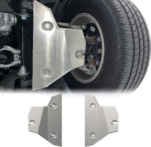 Lower Control Arm Skid Plates for Toyota Tacoma 2024 2025 2026, Heavy Duty 5mm Aluminum Underbody Protection, Front Lower Arm Guard, Bolt-On Off-Road Skid Plate Kit (2PCS) in Kuwait