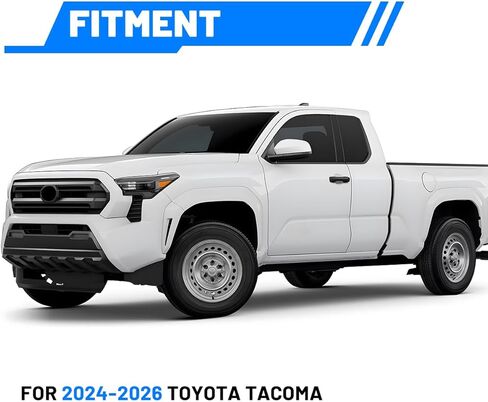 Lower Control Arm Skid Plates for Toyota Tacoma 2024 2025 2026, Heavy Duty 5mm Aluminum Underbody Protection, Front Lower Arm Guard, Bolt-On Off-Road Skid Plate Kit (2PCS) in Kuwait