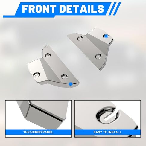 Lower Control Arm Skid Plates for Toyota Tacoma 2024 2025 2026, Heavy Duty 5mm Aluminum Underbody Protection, Front Lower Arm Guard, Bolt-On Off-Road Skid Plate Kit (2PCS) in Kuwait