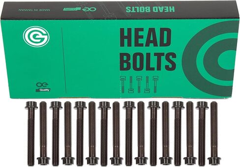 Evergreen SA-7308080873 Head Gasket Bolts Set Compatible with/for 97-00 Ford Explorer Ranger Aerostar Mazda 4.0 VIN X in Saudi Arabia