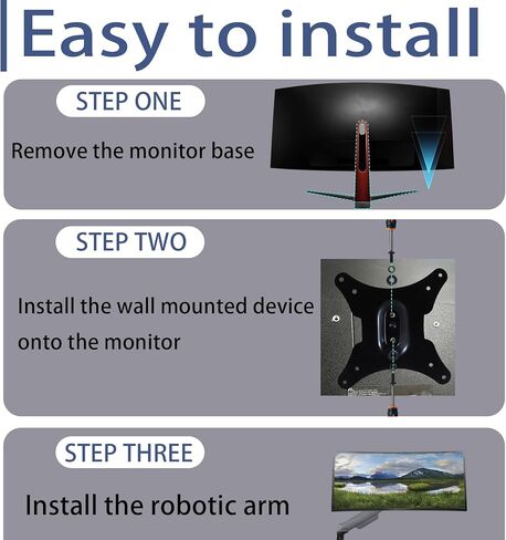 MAG341CQ VESA Mount Adapter Compatible with MSI Optix MAG341CQ, AG32C, AG32CQ, G24C, G27C, G27C2 Monitors. in Kuwait