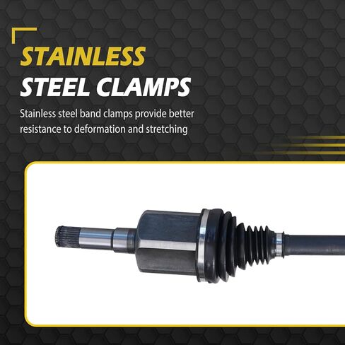 Front Right CV Axle for 2014-2018 Chevy Impala 2013-2015 Chevy Malibu 2016 Malibu Limited 2013-2019 Cadillac XTS 2011-2017 Buick Regal 2010-2016 Lacrosse 2010 Allure Replacement - 66-1513 in Kuwait