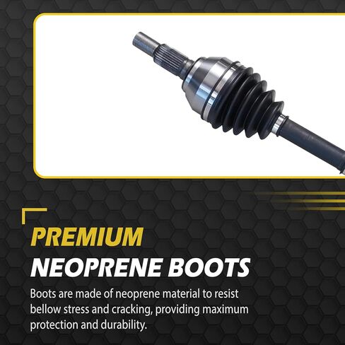 Front Right CV Axle for 2014-2018 Chevy Impala 2013-2015 Chevy Malibu 2016 Malibu Limited 2013-2019 Cadillac XTS 2011-2017 Buick Regal 2010-2016 Lacrosse 2010 Allure Replacement - 66-1513 in Kuwait