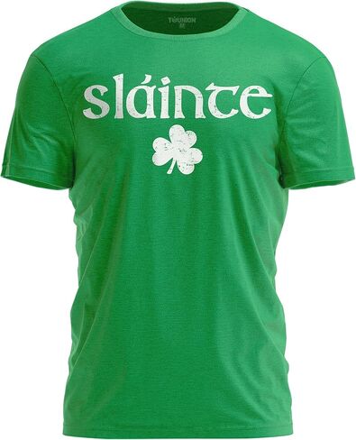 تي شيرت Slainte Irish Cheers تي شيرت برسومات شامروك St Paddy Day فخر أيرلندي in Kuwait