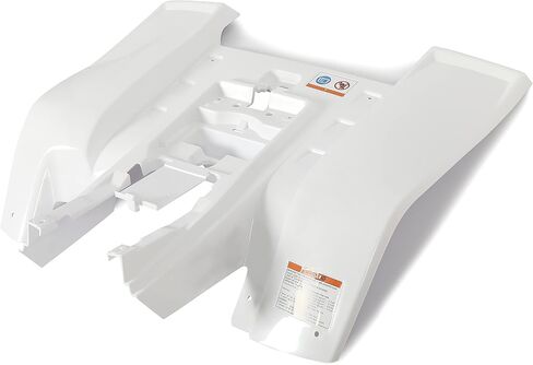 Kojem White Rear Fenders Plastic Body Compatible with 1987-2006 Yamaha Banshee 350 (YFZ350) Plastic Kit Replacemnt for 2GU-W2161-D0-00 2GUW2161D000 in Saudi Arabia