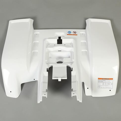 Kojem White Rear Fenders Plastic Body Compatible with 1987-2006 Yamaha Banshee 350 (YFZ350) Plastic Kit Replacemnt for 2GU-W2161-D0-00 2GUW2161D000 in Saudi Arabia