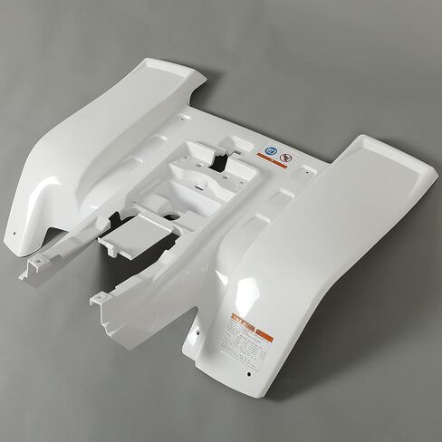 Kojem White Rear Fenders Plastic Body Compatible with 1987-2006 Yamaha Banshee 350 (YFZ350) Plastic Kit Replacemnt for 2GU-W2161-D0-00 2GUW2161D000 in Saudi Arabia