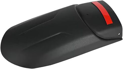 موسع الحاجز الأمامي للدراجة النارية، امتداد واقي الطين الأمامي، متوافق مع Honda NX400 2023-2024، متوافق مع Honda NX500 2023-2024، أسود، قطعة واحدة in Saudi Arabia