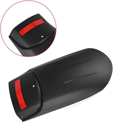 موسع الحاجز الأمامي للدراجة النارية، امتداد واقي الطين الأمامي، متوافق مع Honda NX400 2023-2024، متوافق مع Honda NX500 2023-2024، أسود، قطعة واحدة in Saudi Arabia