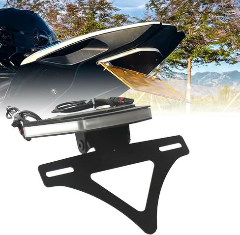 License Plate Holder Fender Eliminator Compatible with BMW S1000RR (2020-2024) License Plate Bracket Tailstock with Turn Signal S1000RR Tail Tidy Fender Eliminator Kit S1000RR License Plate Holder in Kuwait