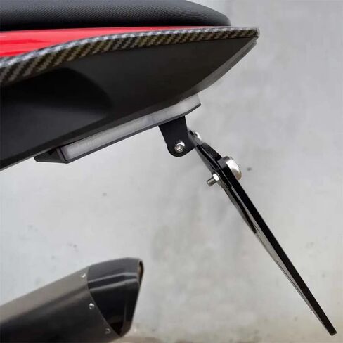 License Plate Holder Fender Eliminator Compatible with BMW S1000RR (2020-2024) License Plate Bracket Tailstock with Turn Signal S1000RR Tail Tidy Fender Eliminator Kit S1000RR License Plate Holder in Kuwait