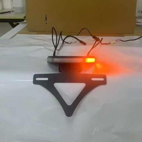 License Plate Holder Fender Eliminator Compatible with BMW S1000RR (2020-2024) License Plate Bracket Tailstock with Turn Signal S1000RR Tail Tidy Fender Eliminator Kit S1000RR License Plate Holder in Kuwait