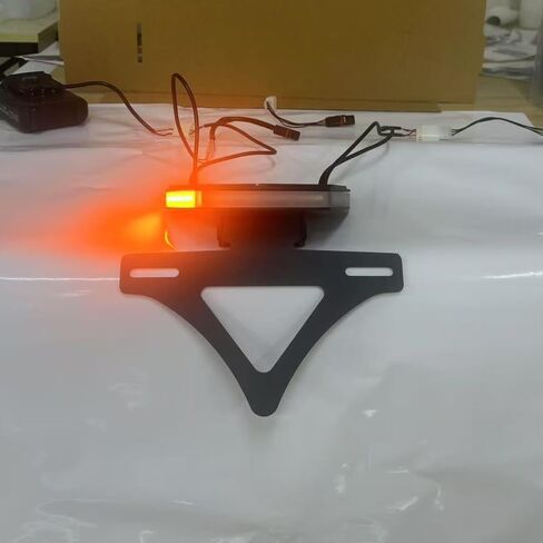 License Plate Holder Fender Eliminator Compatible with BMW S1000RR (2020-2024) License Plate Bracket Tailstock with Turn Signal S1000RR Tail Tidy Fender Eliminator Kit S1000RR License Plate Holder in Kuwait