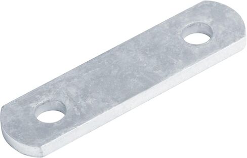 10 Pack 2‑1/2" Hole Center Trailer Leaf Spring Shackle Straps, 7/32" Thick, Hot-Dip Galvanized Steel in Saudi Arabia