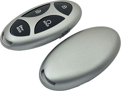 حافظة بديلة لمفتاح ذكي Fob Shell تناسب Hyundai Ioniq 6 Grandeur GN7 KONA Elanrtra Sonata Tucson 2023 2024 2025 Santa Fe غطاء التحكم عن بعد للسيارة بدون مفتاح (5 أزرار) in Kuwait