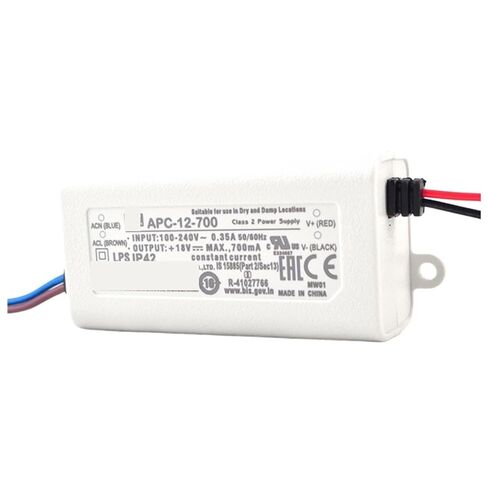 1pcs APC-12-700 700mA 12.6W Single-Output AC Voltage-Regulated Power Supply LED Driver in Saudi Arabia