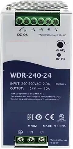 1pcs WDR-240 WDR-240-24 WDR-240-48 WDR 240 240W Power Supply(WDR-240-48) in Saudi Arabia