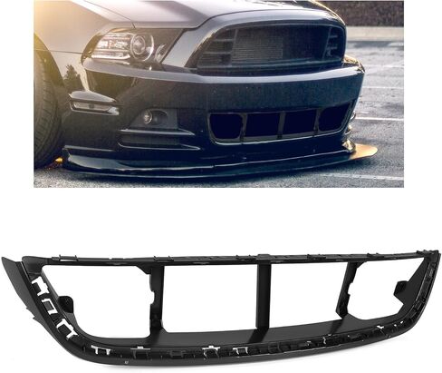 HECASA Front Grille Reinforcement Compatible with 2013-2014 Ford Mustang Black Bumper Grille Reinforcement ABS Plastic Replacement for DR3Z-8A200-AA FO1223122 in Saudi Arabia