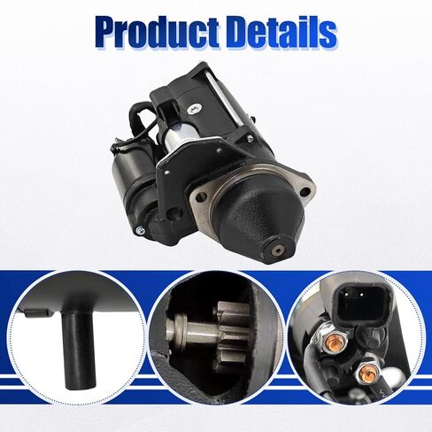 12V 9T 04131602 04606897 Starter Compatible with Deutz KHD TCD 2.9 TCD29 TD 2.9 TD 3.6 TCD 3.6 TCD36 AZE4282 IS1380 AZE4224 11132377 11132058 11.132.028 in Kuwait