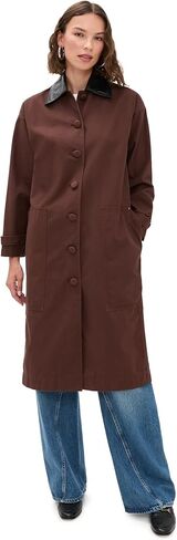 LE BOP Women's Karla Long Utility Barn Jacket in Saudi Arabia