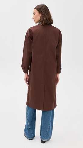 LE BOP Women's Karla Long Utility Barn Jacket in Saudi Arabia